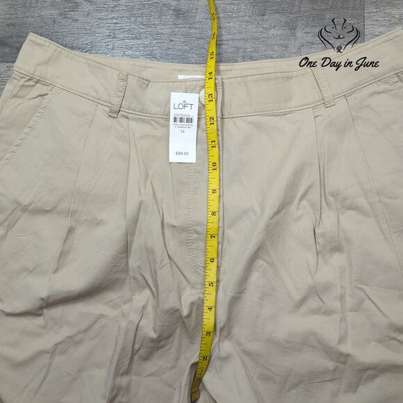 Loft Wide Leg Pants Size 14 - Picture 4 of 6